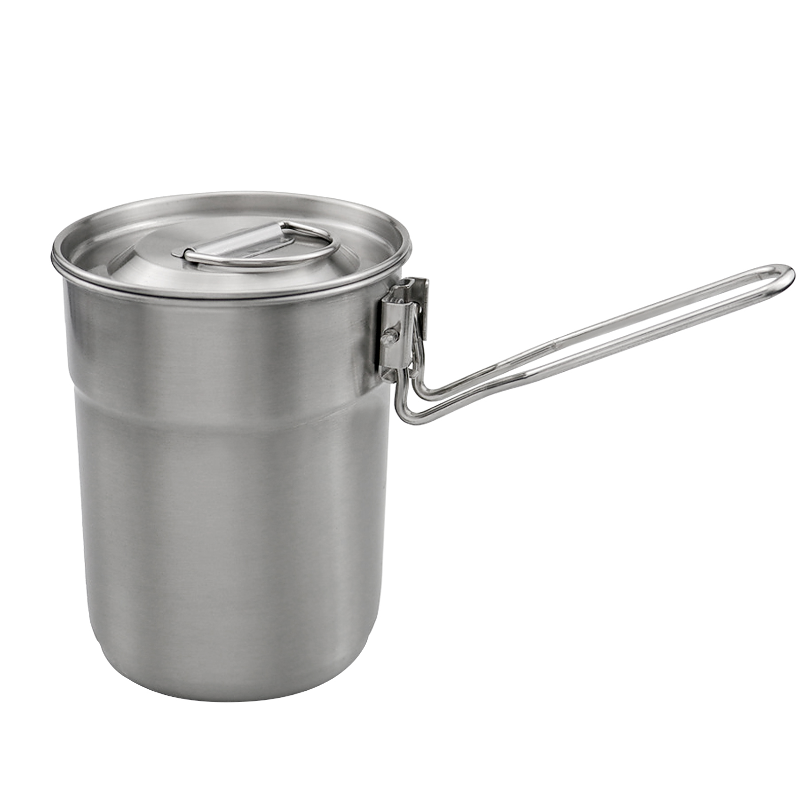 Camping Cooking Cylinder - 1L Coffee Cup with Folding Handle