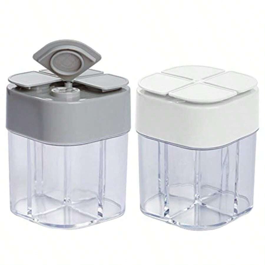 Camping Cooking Container - 2 Pack 4 In 1 Spice