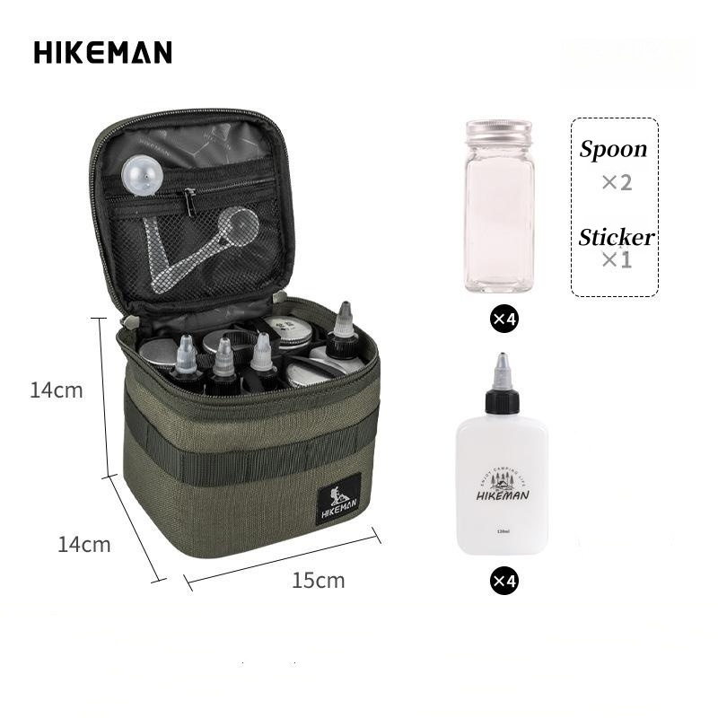 Camping Cooking Container - 12Pcs/set Outdoor Seasoning Bottle Set Camping