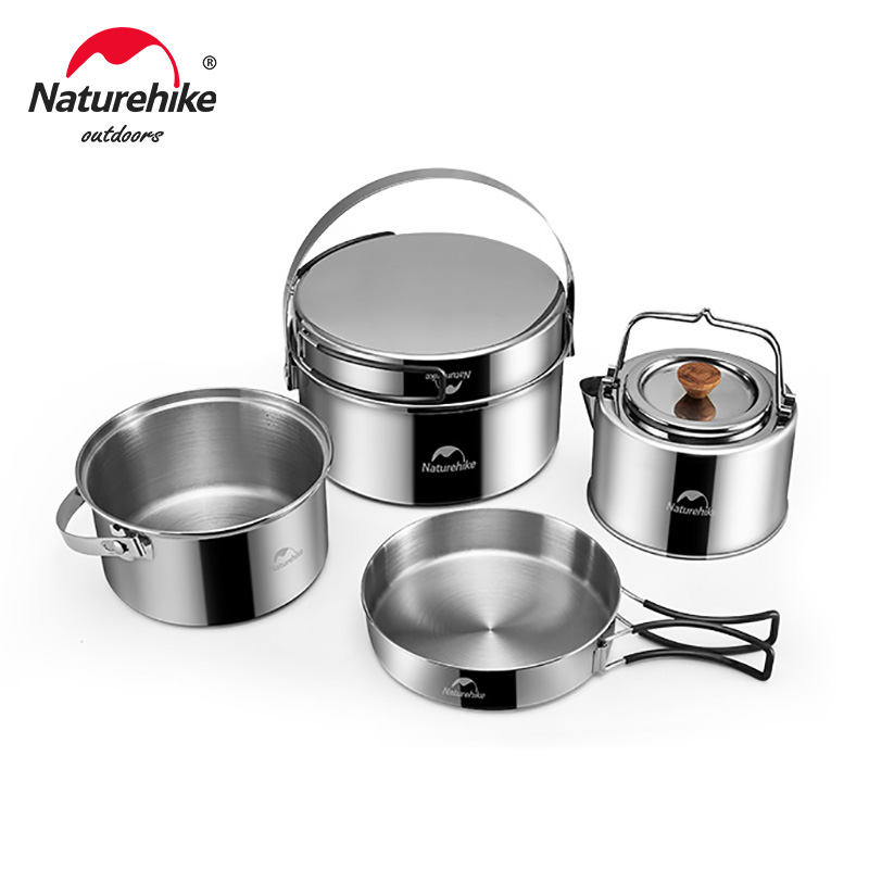Camping Cooking Set Jetboil - Naturehike Camping Cookware Set Kettle Set