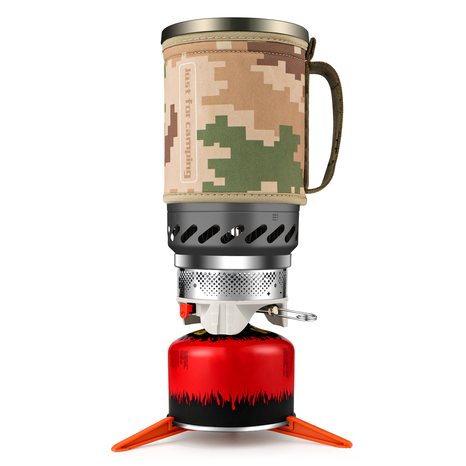 Camping Cooking One Pot - 1.4L Portable Cooking System With Heat