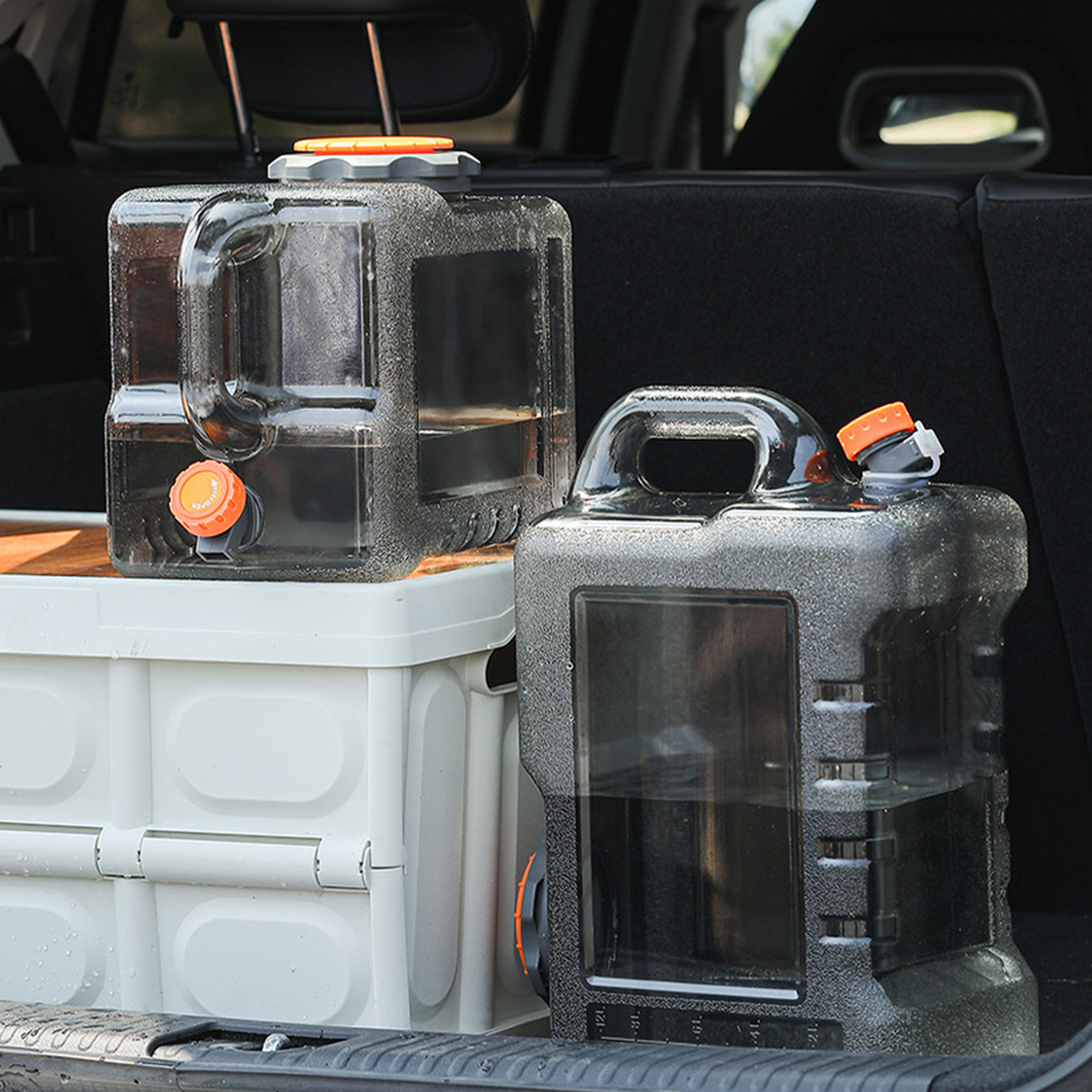 Camping Cooking Container - 5L/8L/12L/18L/22L/25L Portable Water Bucket Car Driving