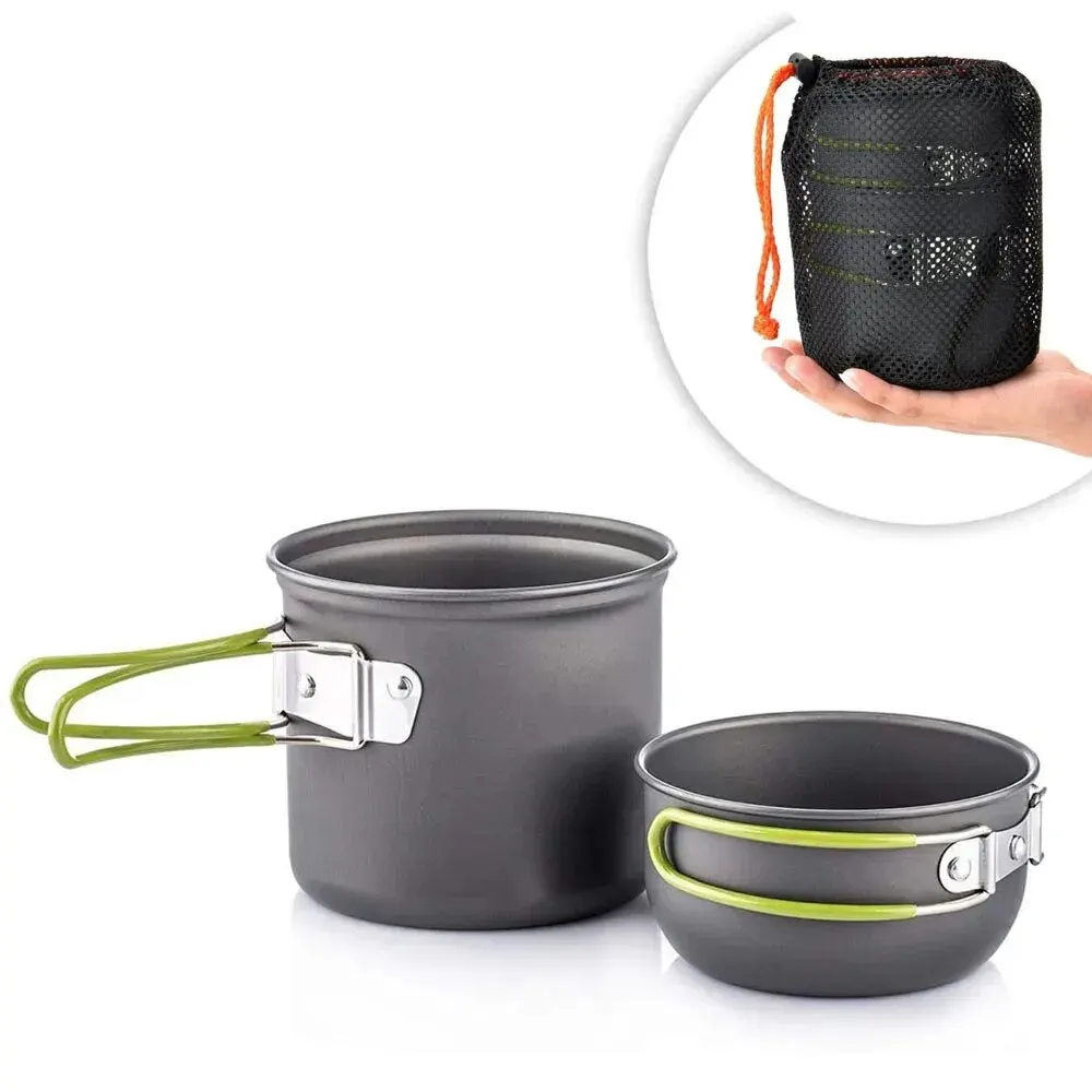 Ultralight Camping Pot Set: Ca - Camping Cooking Set ulasan dan harga