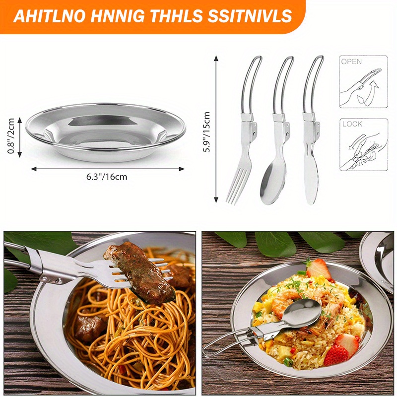 17pcs Camping Cookware Set, Po - Camping Cooking Set With Kettle ulasan dan harga