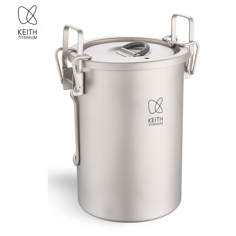 KEITH Pure Titanium Rice Cooke - Camping Cooking Set ulasan dan harga