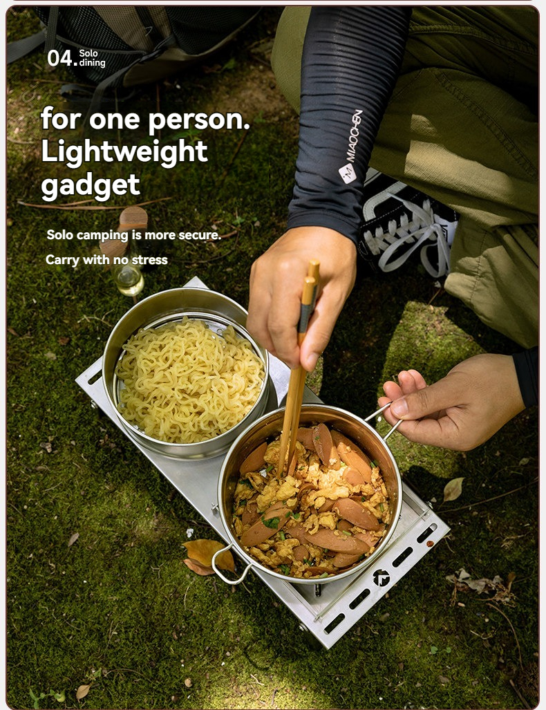 CAMPINGMOON Hiking lightweight - Camping Cooking Snow ulasan dan harga