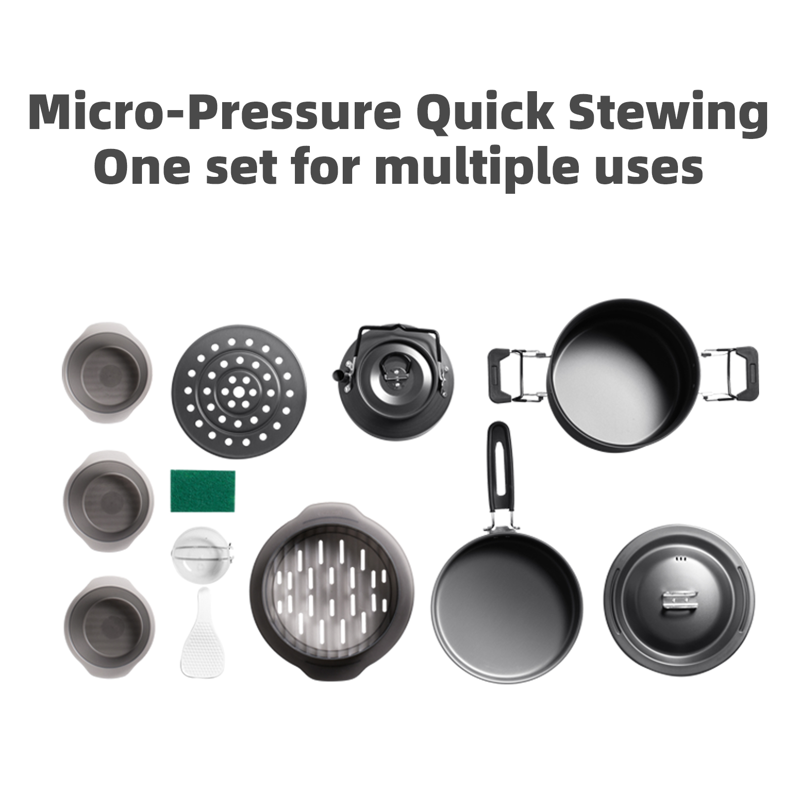 BISINNA Micro Pressure Camping - Camping Cooking Set Jetboil ulasan dan harga