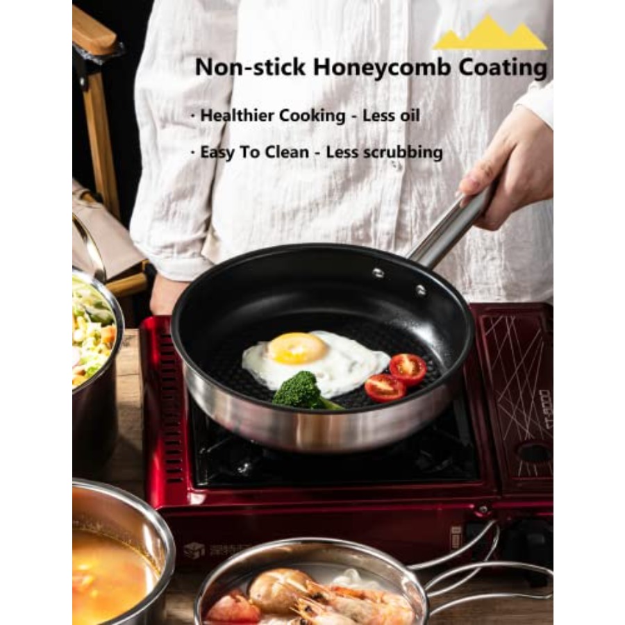 CampPro Camp Cooking Set for 4 - Camping Cooking Set ulasan dan harga
