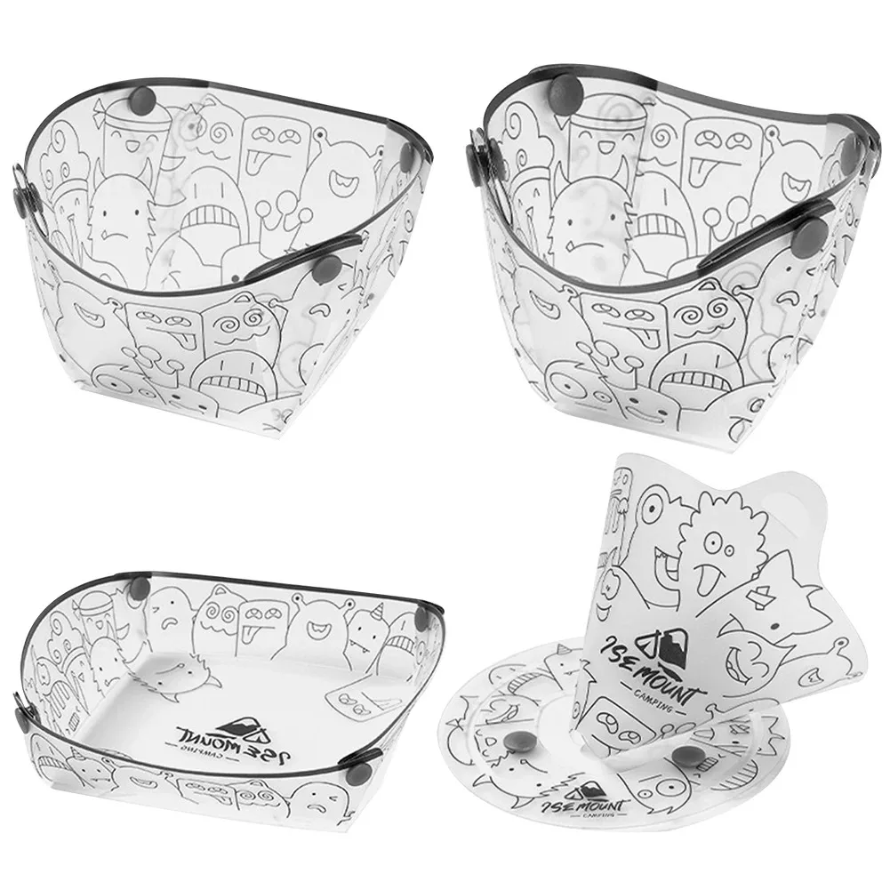 PP Foldable Dinnerware Portabl - Camping Cooking Disc ulasan dan harga