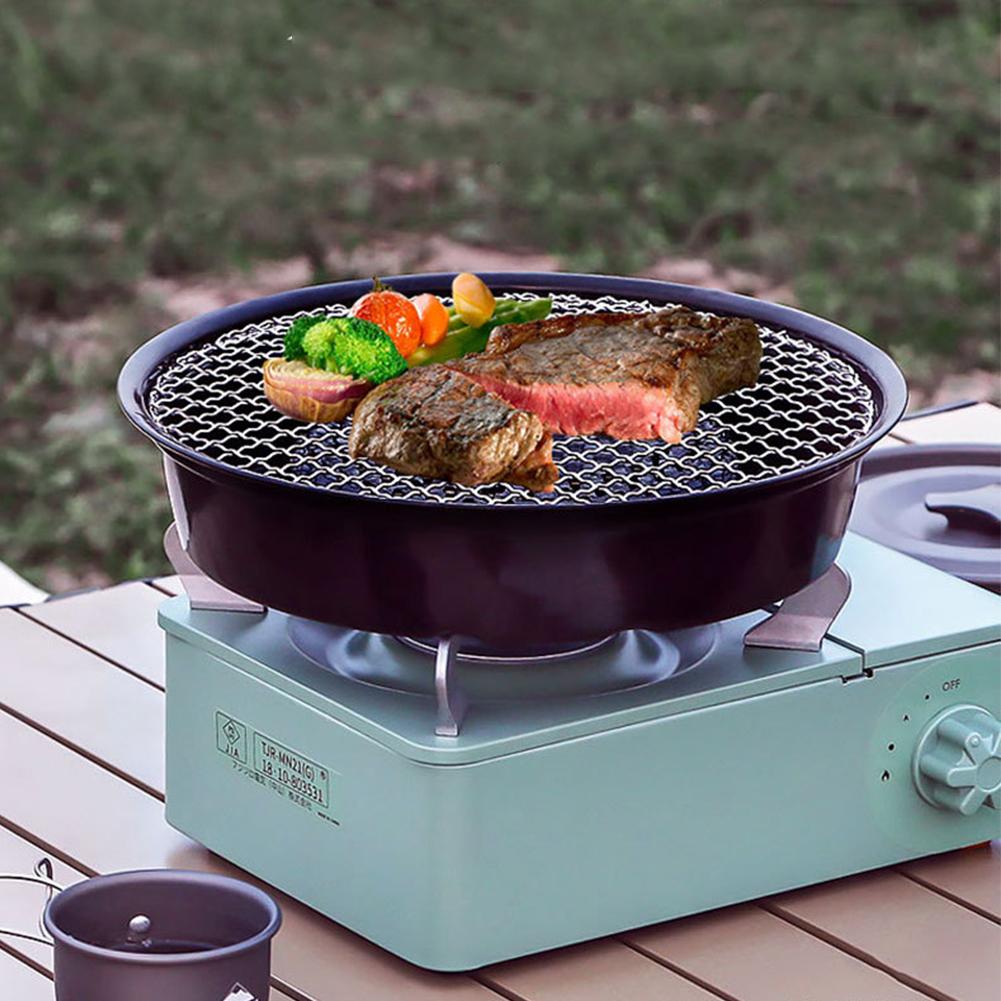 Korean Smokeless Barbecue Gril - Camping Cooking Disc ulasan dan harga