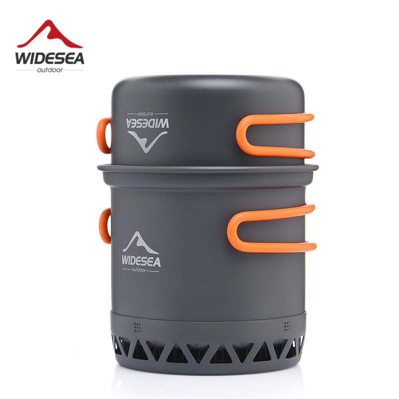 Widesea Camping Pot 1.3L 2.3L  - Camping Cooking Set Jetboil ulasan dan harga