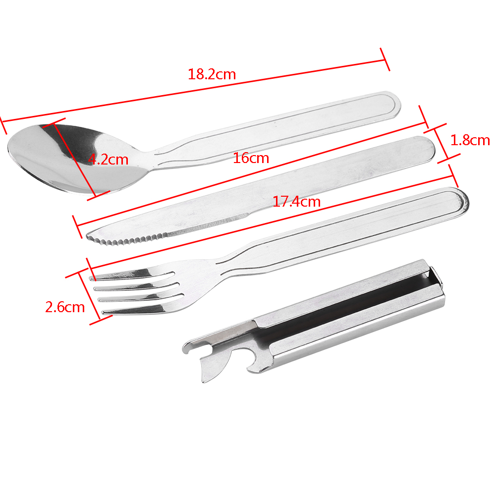 Camping Tableware Portable Tab - Camping Cooking And Cutlery Set ulasan dan harga