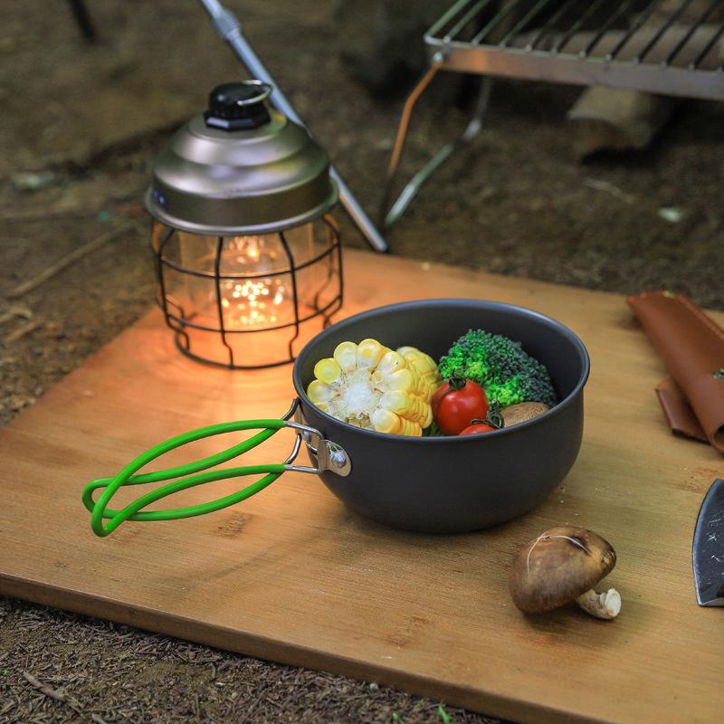 Ultralight Camping Pot Set: Ca - Camping Cooking Mess Kit ulasan dan harga