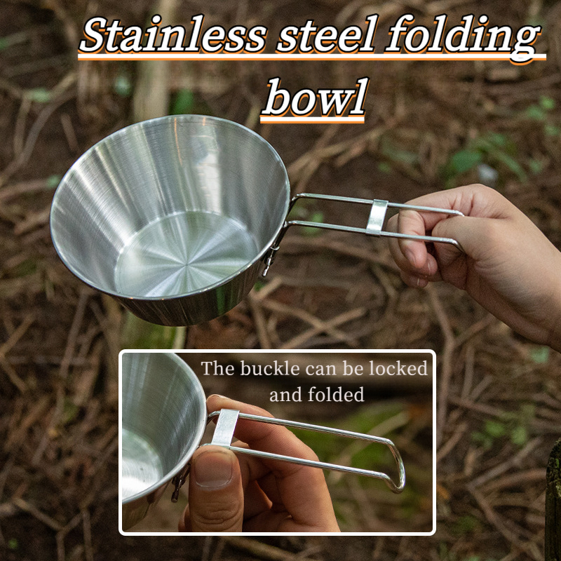 Outdoor Stainless Steel Snow B - Camping Cooking Snow ulasan dan harga