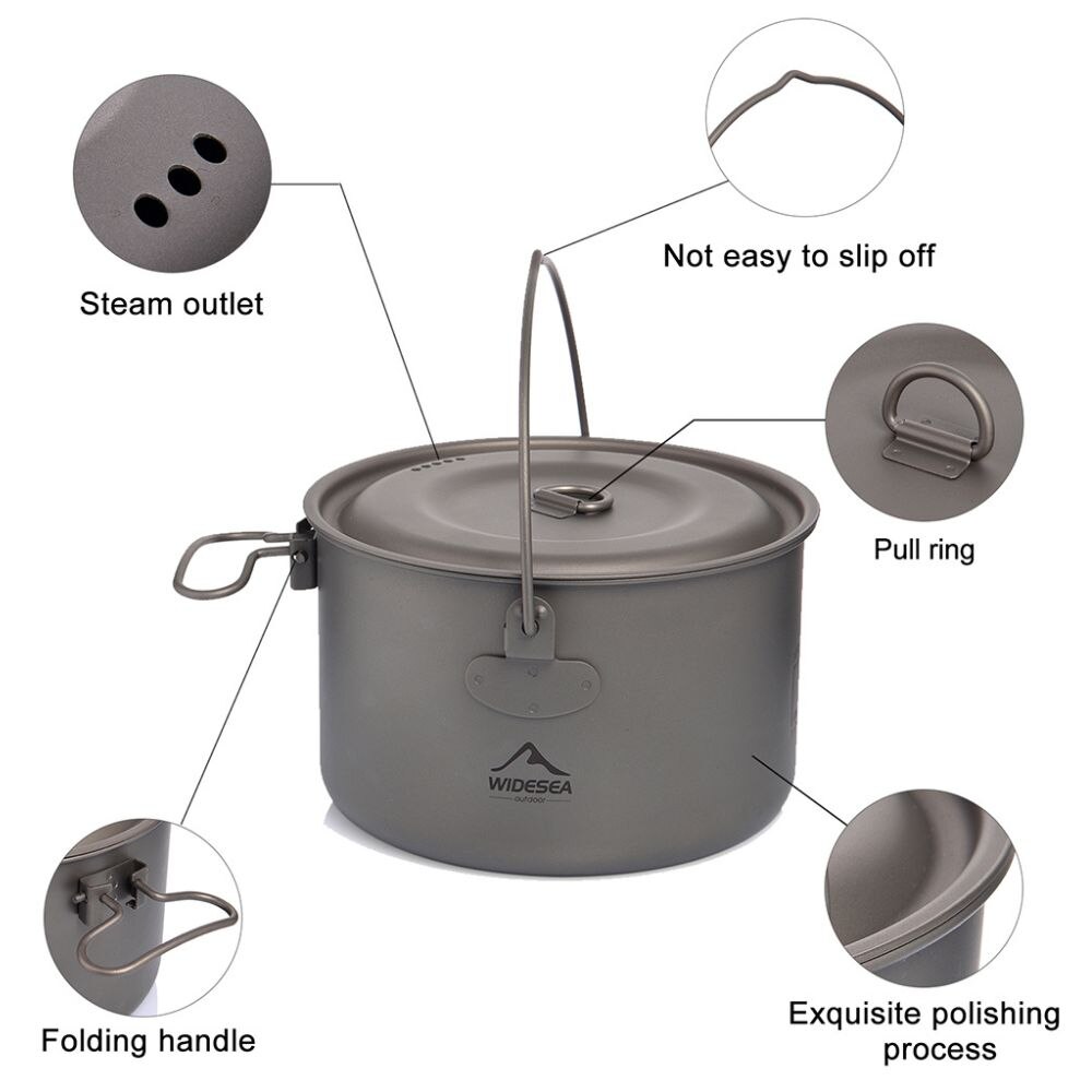 Widesea Camping Tableware Tita - Camping Cooking Cylinder ulasan dan harga