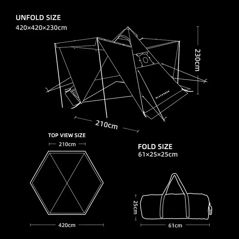 For New Pyramid Tent With Snow - Camping Cooking Snow ulasan dan harga