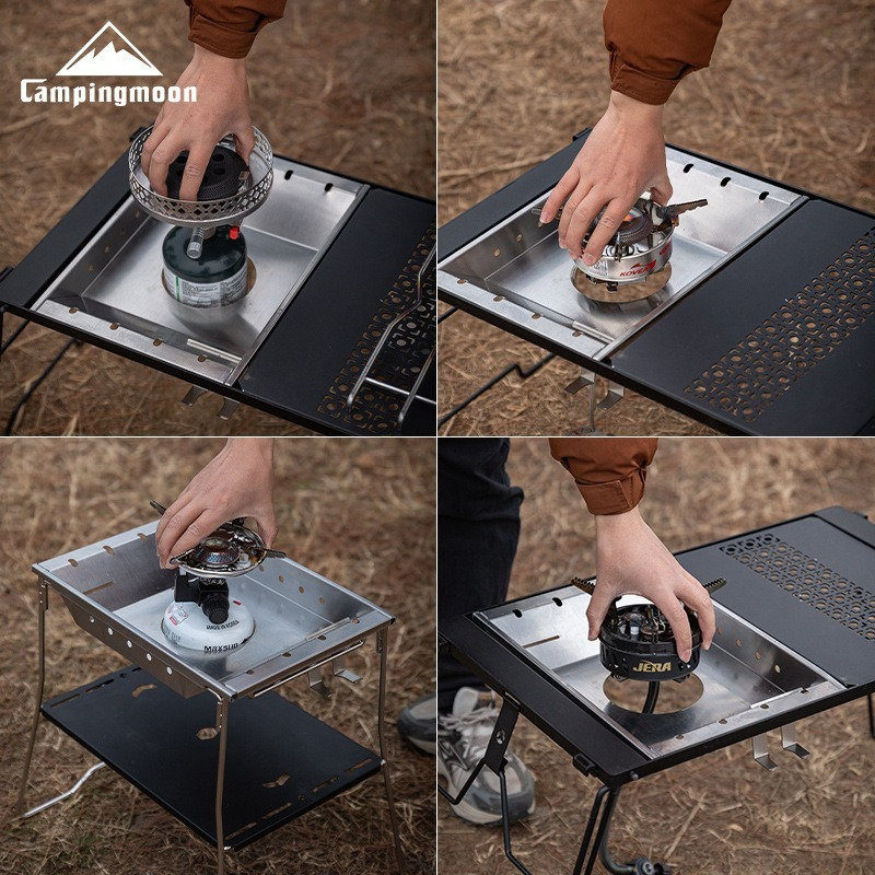 CAMPINGMOON CK-25PG Stainless  - Camping Cooking Disc ulasan dan harga