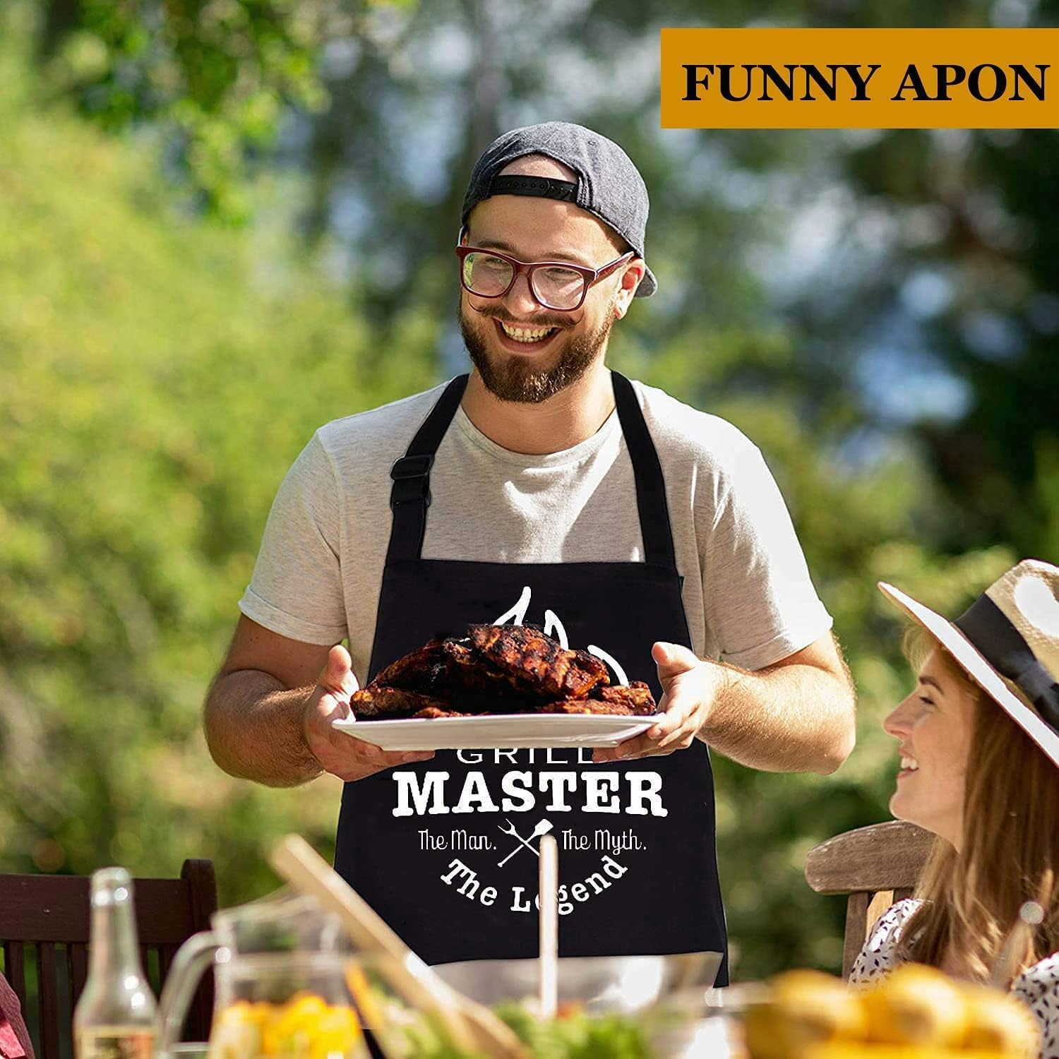 Grill Set with Apron for Men,  - Camping Cooking Set ulasan dan harga