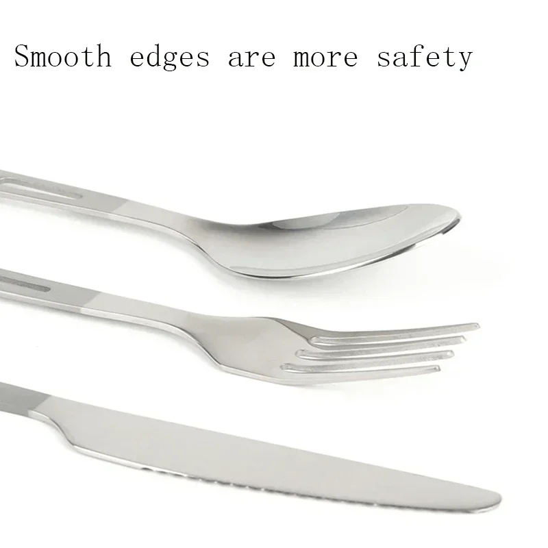 HWZBBEN Titanium Fork Spoon Kn - Camping Cooking And Cutlery Set ulasan dan harga