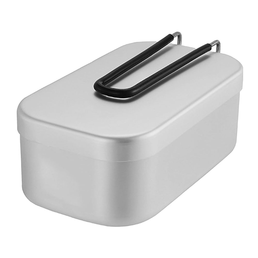 800ML Aluminum Lunch Boxes Out - Camping Cooking Set ulasan dan harga