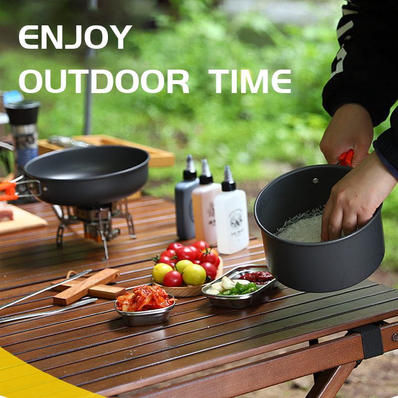 Camping Cooking Set, Outdoor K - Camping Cooking Cylinder ulasan dan harga