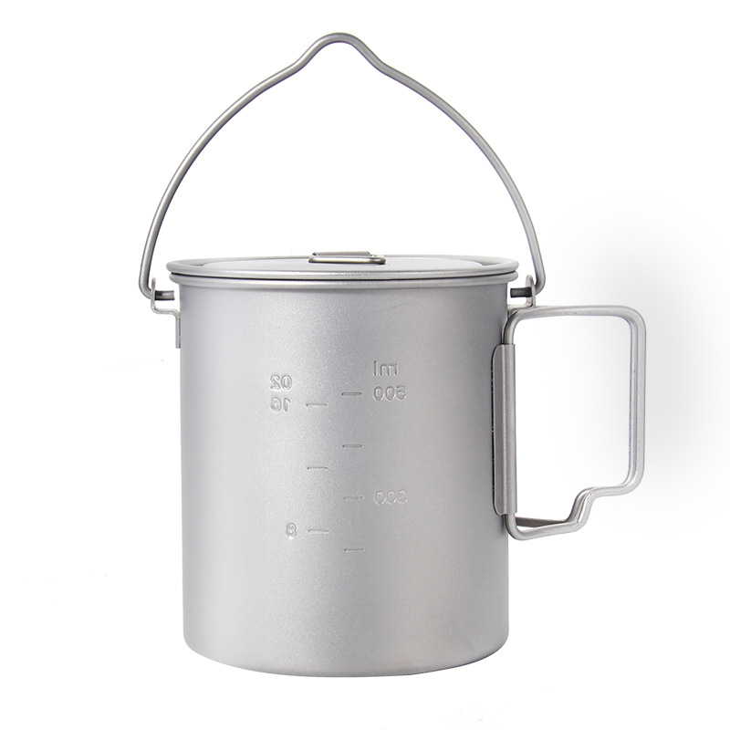 Outdoor Picnic Titanium Cookin - Camping Cooking Set ulasan dan harga