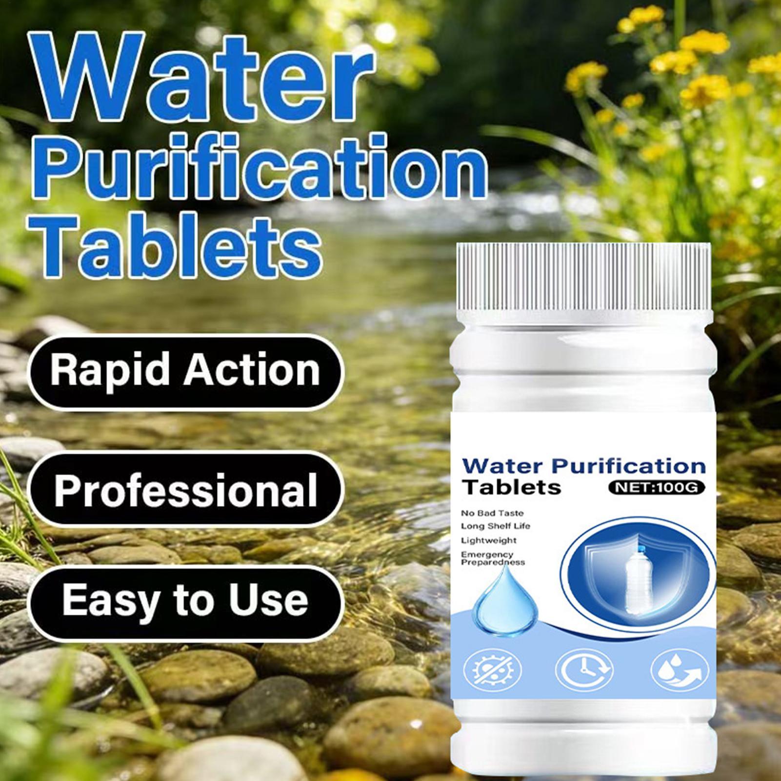 Fast Dissolving Water Purifica - Water Purification Tablet ulasan dan harga