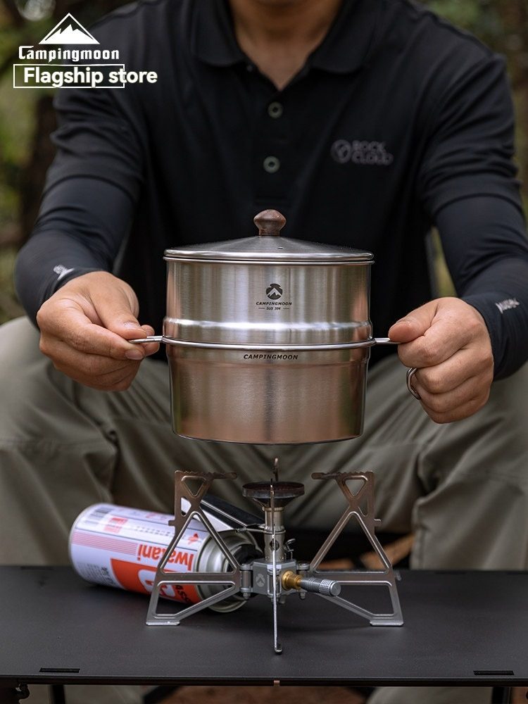 Hiking lightweight pot set for - Camping Cooking Snow ulasan dan harga