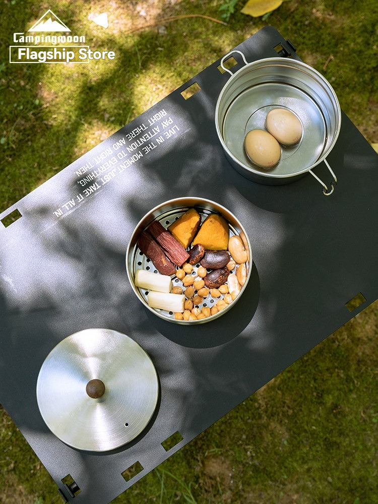 Hiking lightweight pot set for - Camping Cooking Snow ulasan dan harga