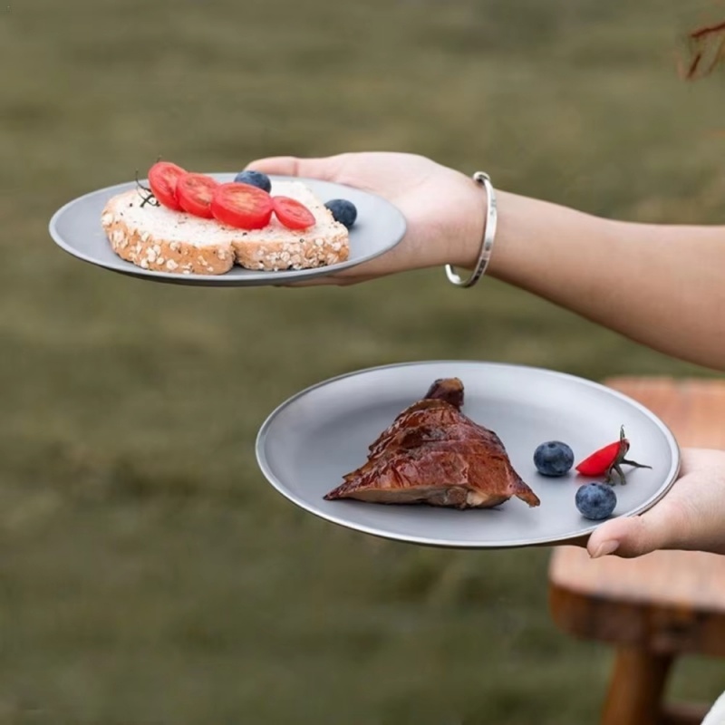 Lightweight Titanium Camping P - Camping Cooking Disc ulasan dan harga