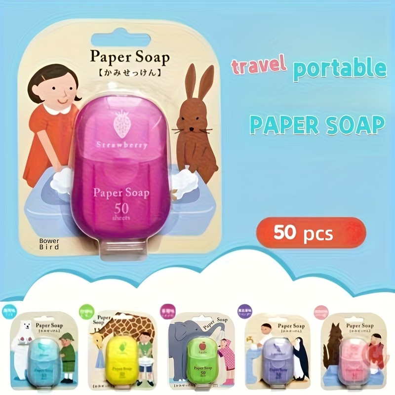 50Pcs Lavender Portable Soap S - Biodegradable Soap Camp ulasan dan harga