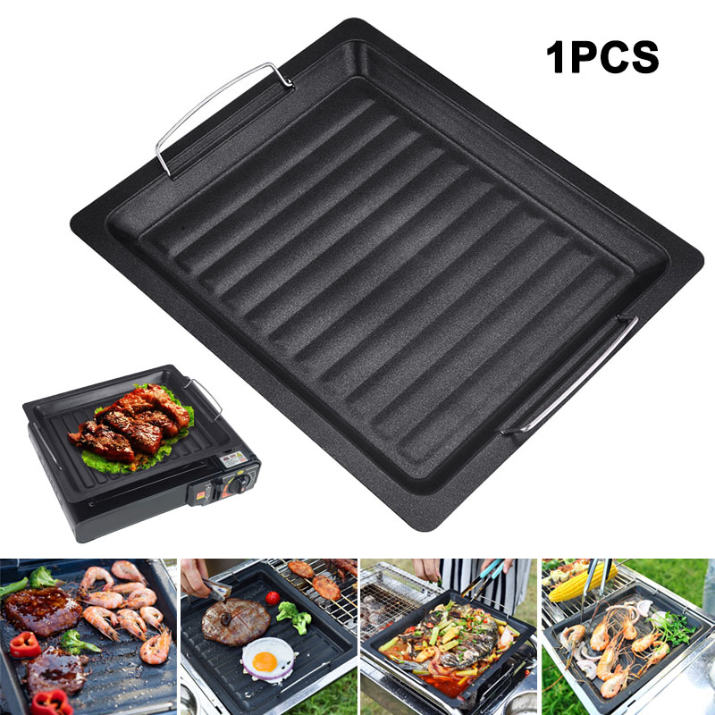 Outdoors Thick Square Grill Pa - Camping Cooking Set ulasan dan harga