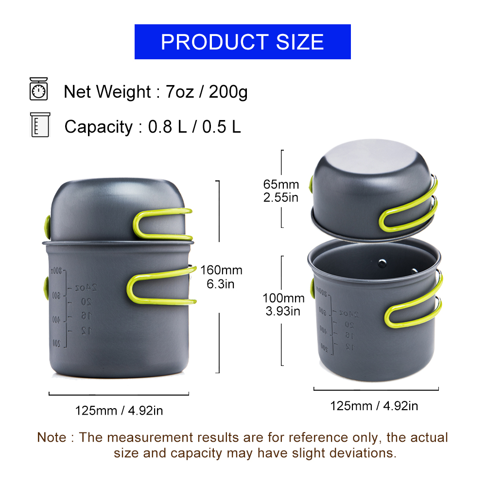 Widesea Ultralight Camping Coo - Camping Cooking Disc ulasan dan harga
