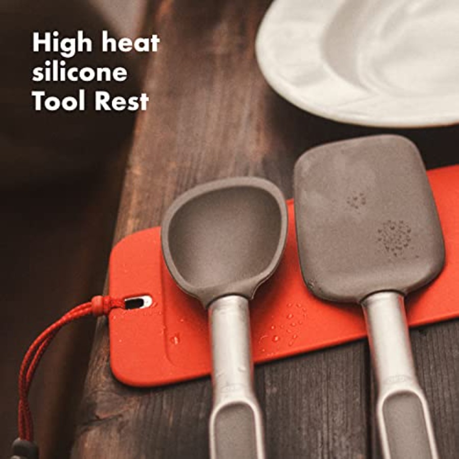 Outdoor 4-Piece Camp Stove Coo - Camping Cooking Set ulasan dan harga