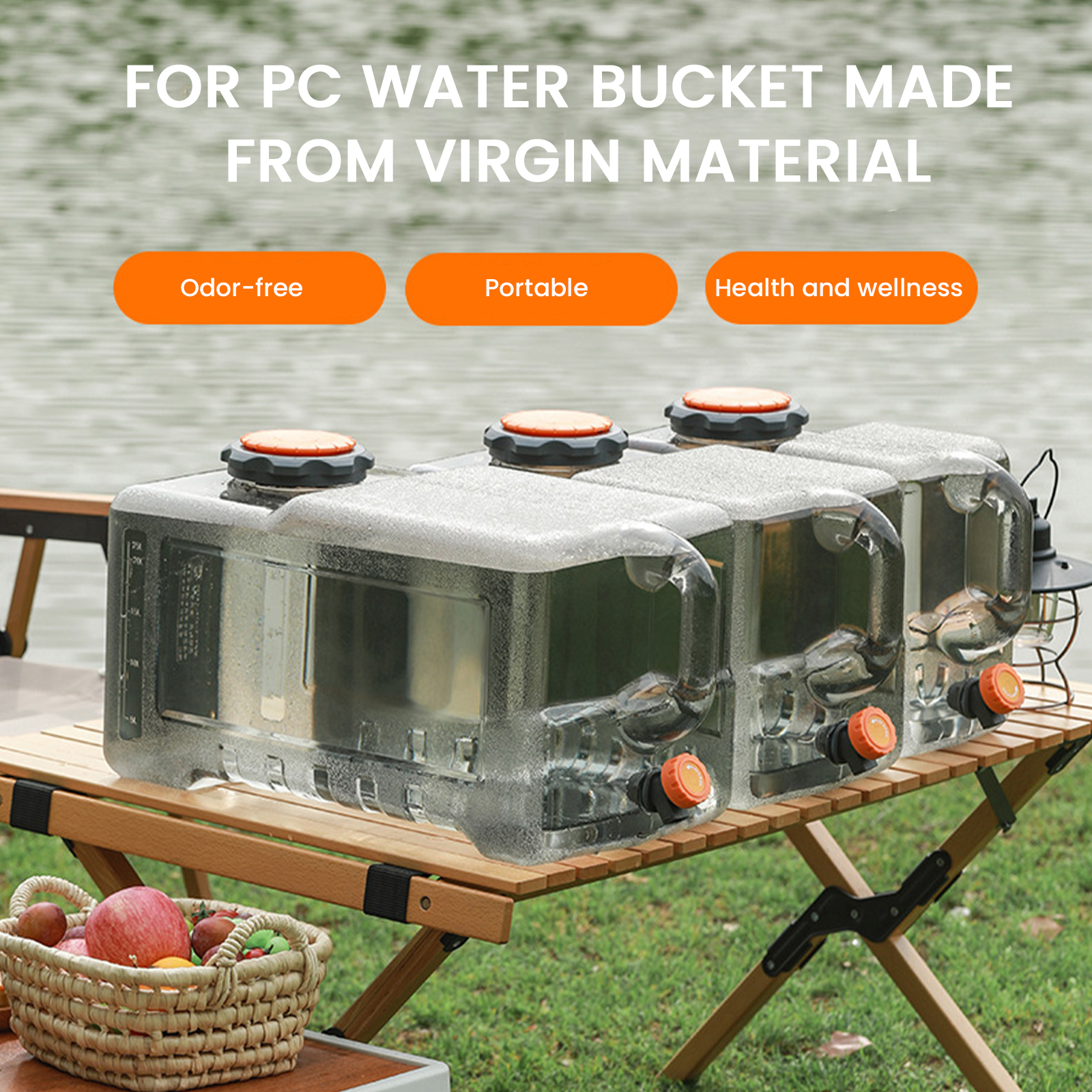 5L/8L/12L/18L/22L/25L Portable - Camping Cooking Container ulasan dan harga