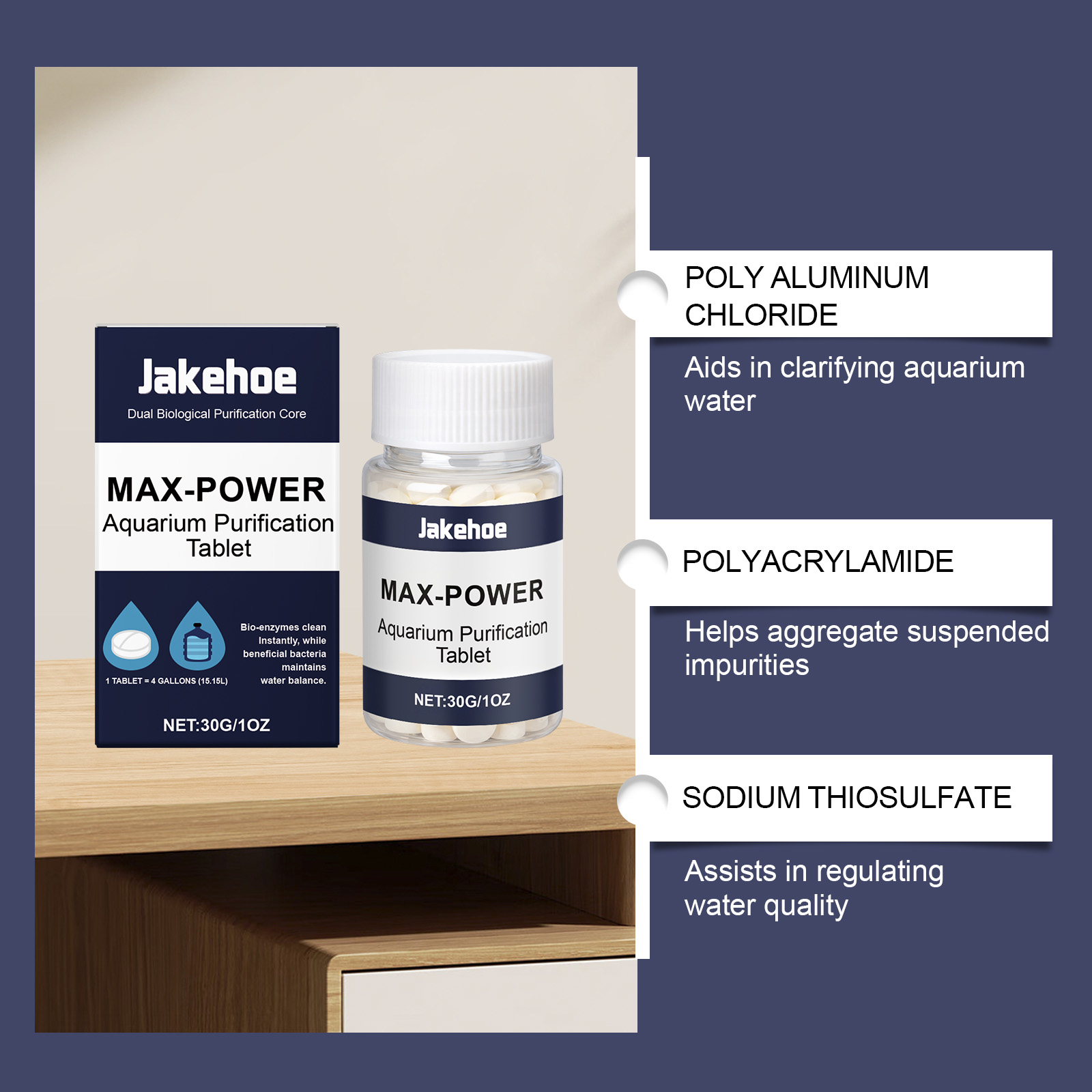 Aquarium Purification Tablets  - Water Purification Tablet ulasan dan harga