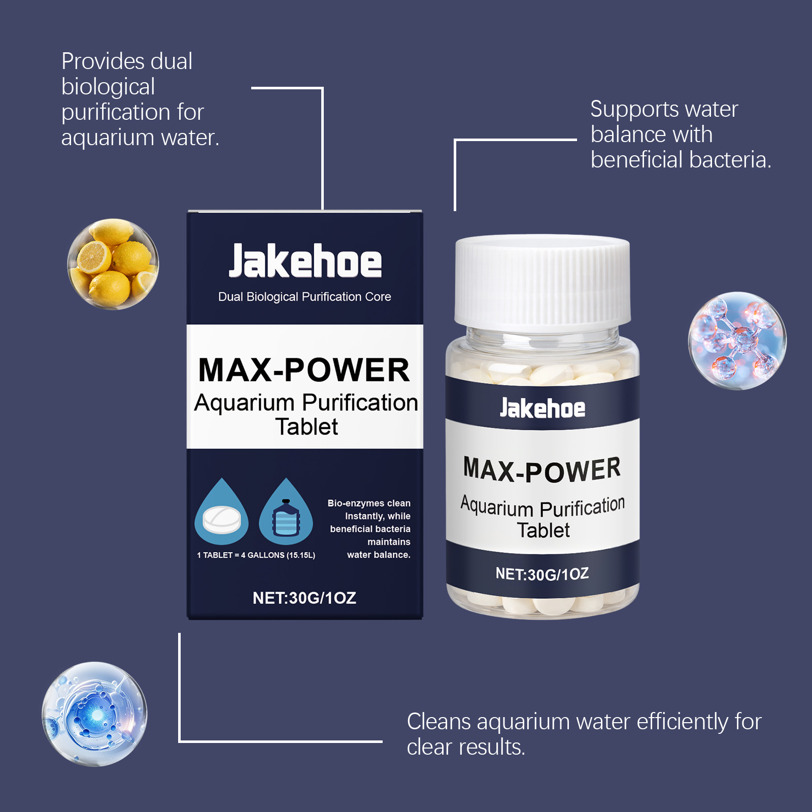 Aquarium Purification Tablets  - Water Purification Tablet ulasan dan harga