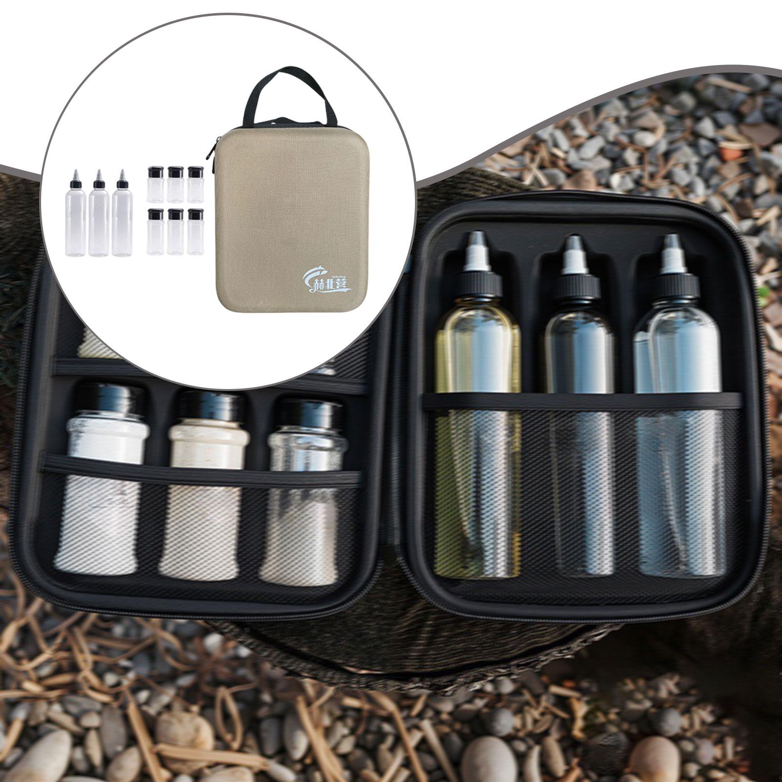 11x Camping Spice Jars Kit Dur - Camping Cooking Container ulasan dan harga