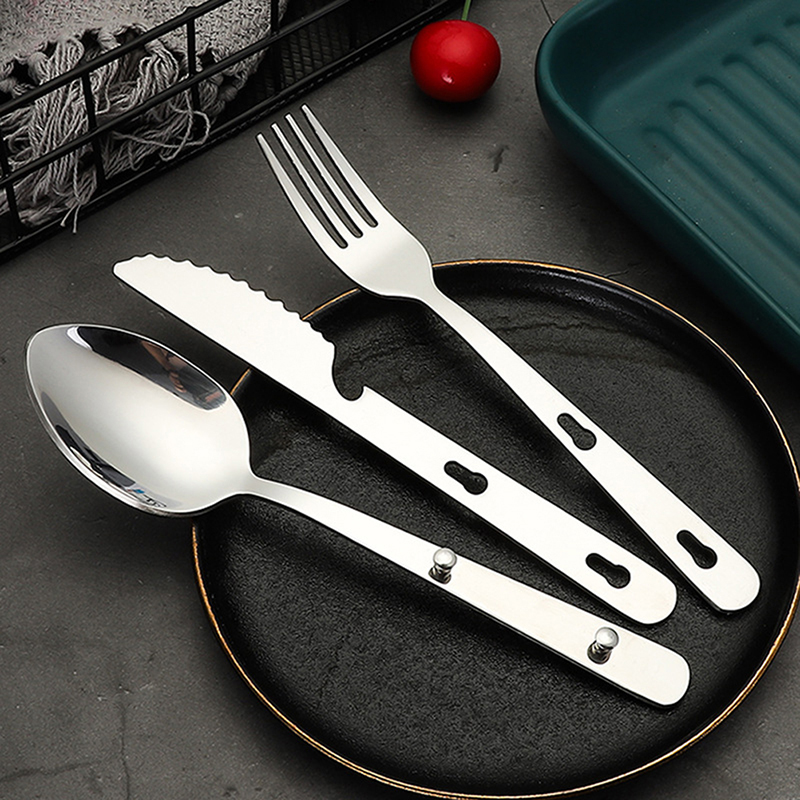 3pcs/set Portable Stainless St - Camping Cooking Set Jetboil ulasan dan harga