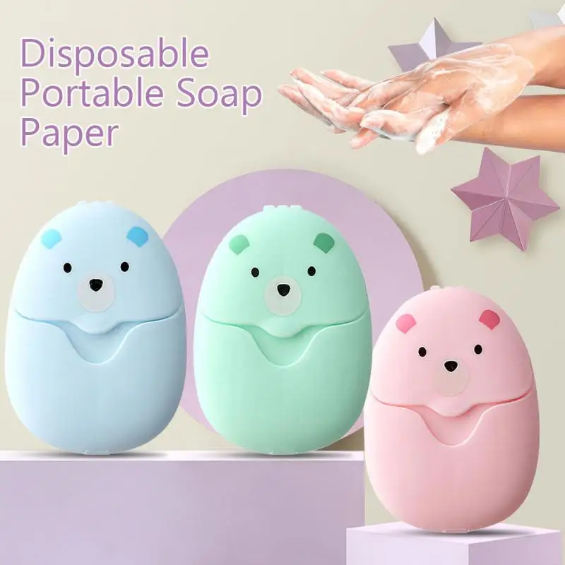 50/150Pcs Portable Hand Soap S - Biodegradable Soap Camp ulasan dan harga