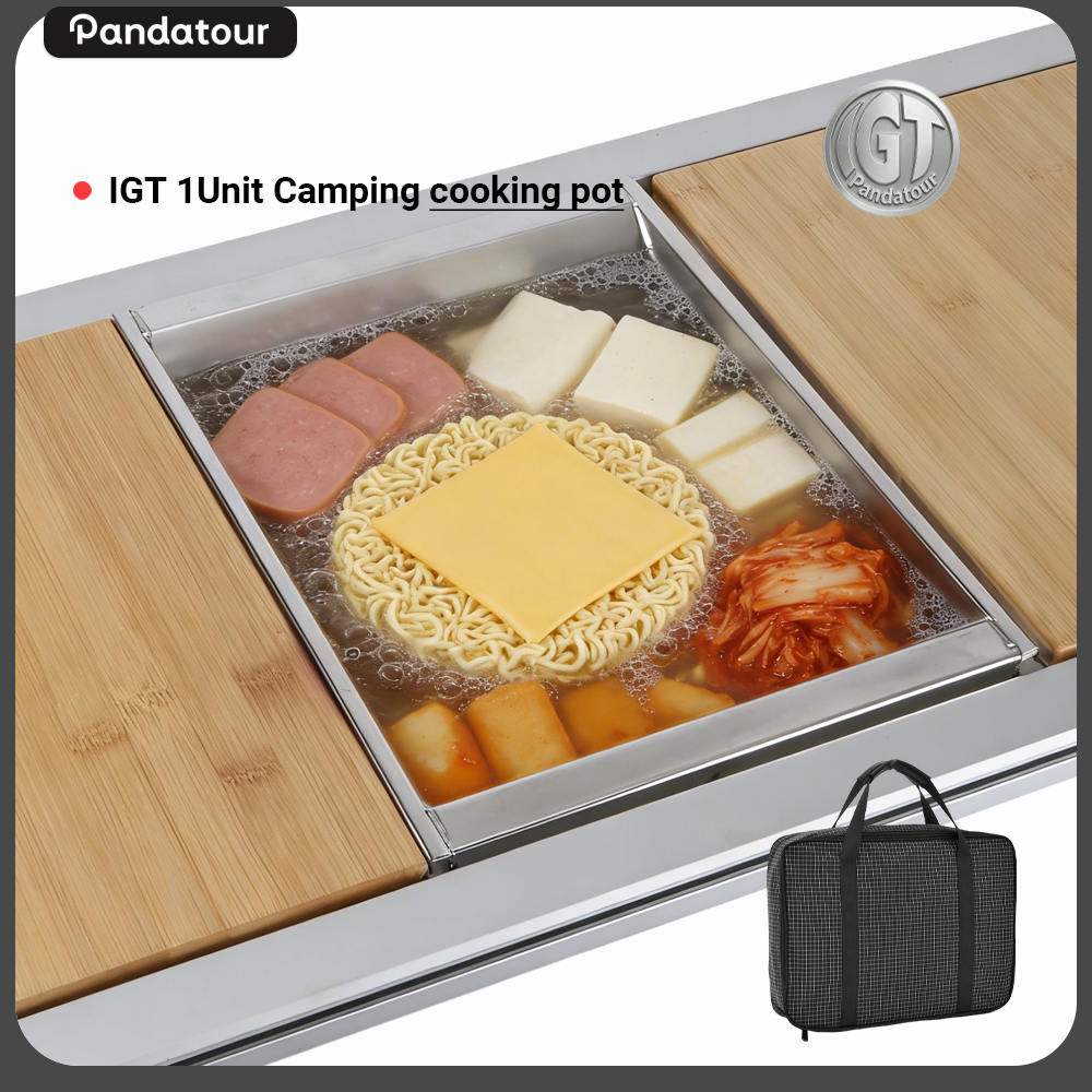 Pandatour Camping IGT Unit Ode - Camping Cooking Set ulasan dan harga