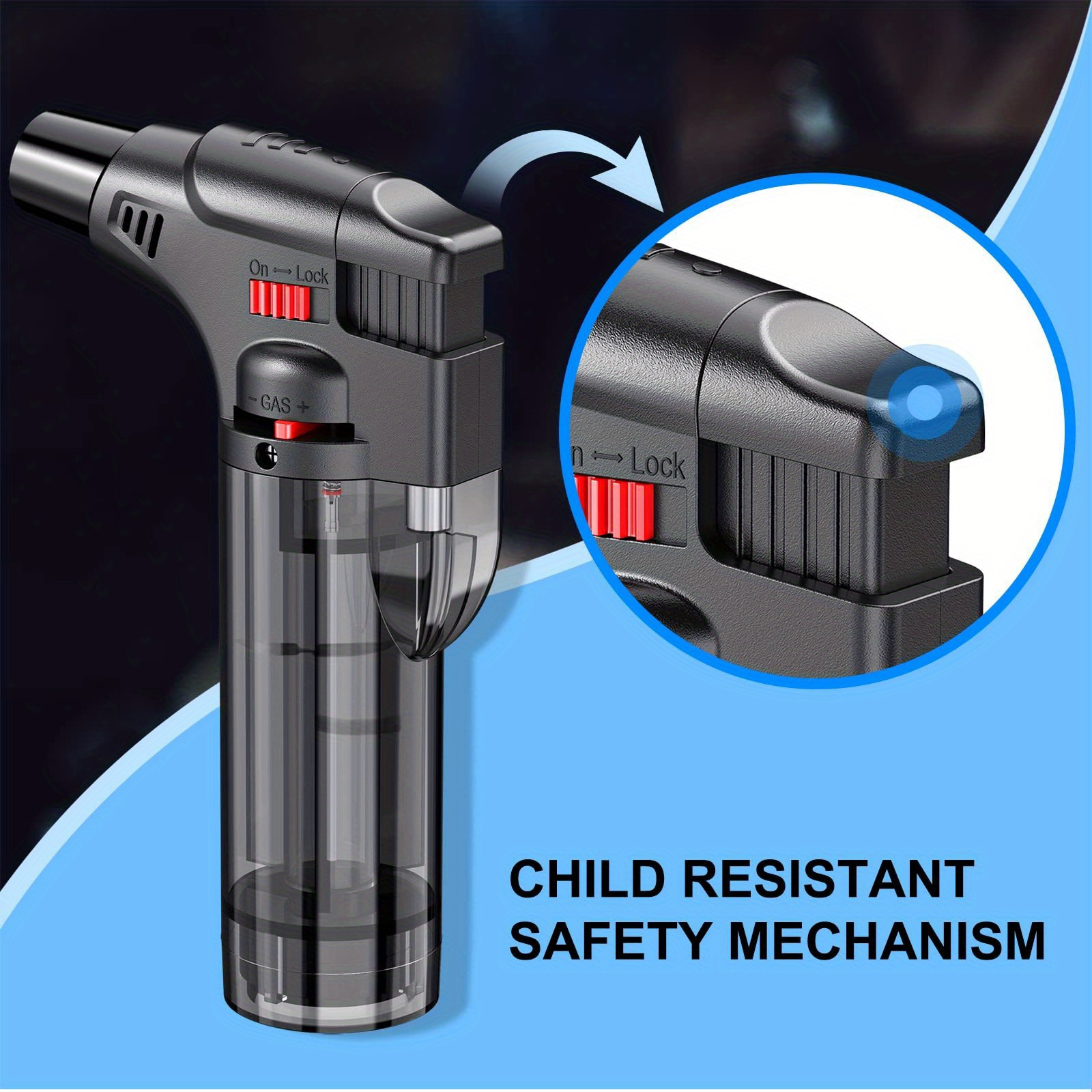 6PCS Spray Gun Jet Butane Gas  - Camping Cooking Jet ulasan dan harga