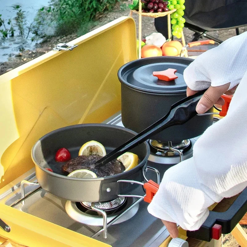 Camping Cookware Set Outdoor P - Camping Cooking Cylinder ulasan dan harga
