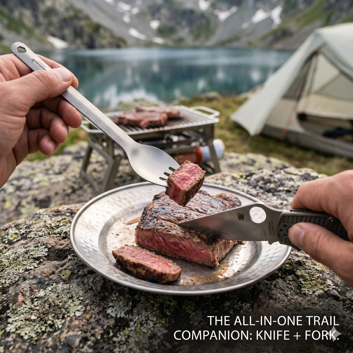 DAWN DEER 3-in-1 Titanium Spor - Camping Cooking Set Jetboil ulasan dan harga