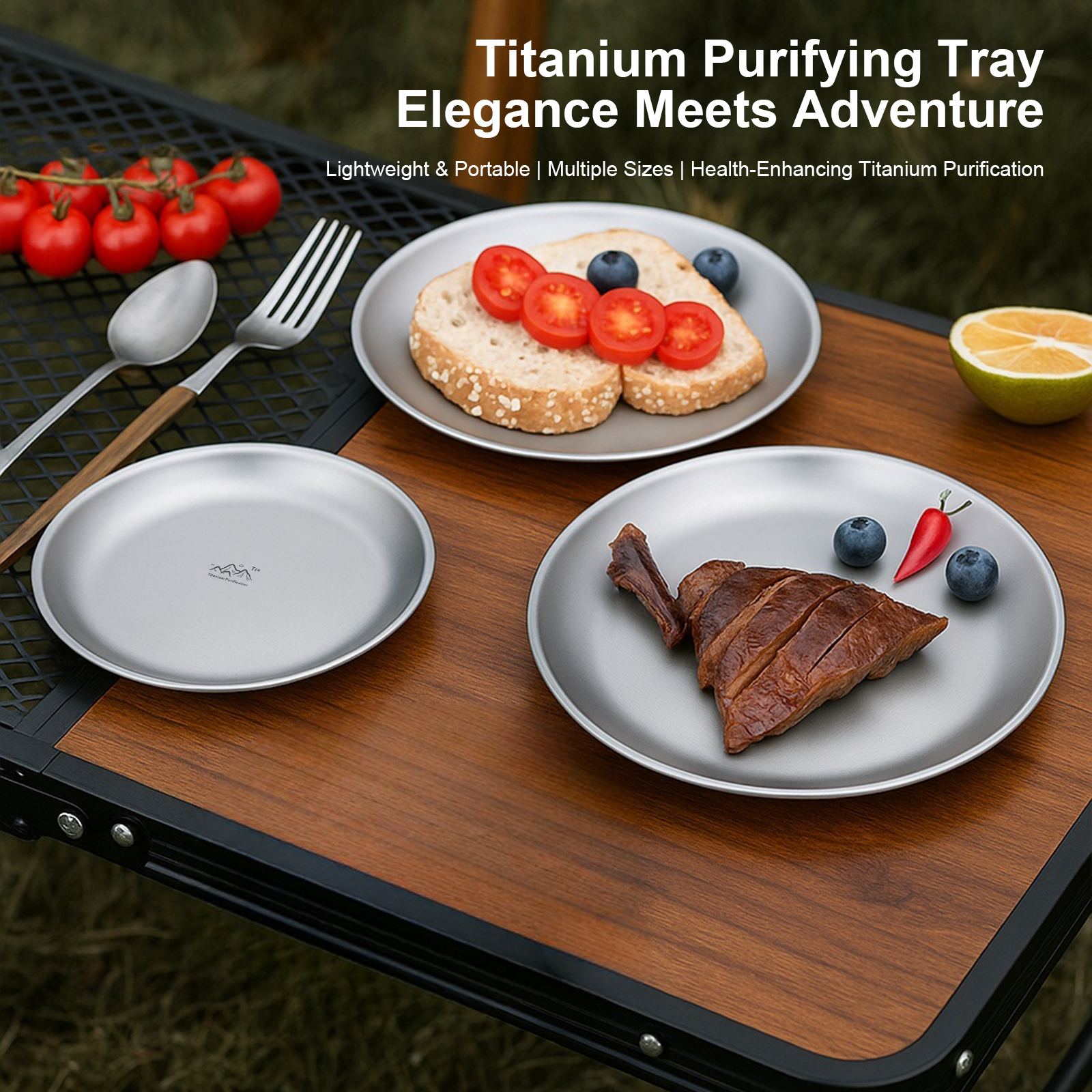 Portable Titanium Purified Sta - Camping Cooking Container ulasan dan harga