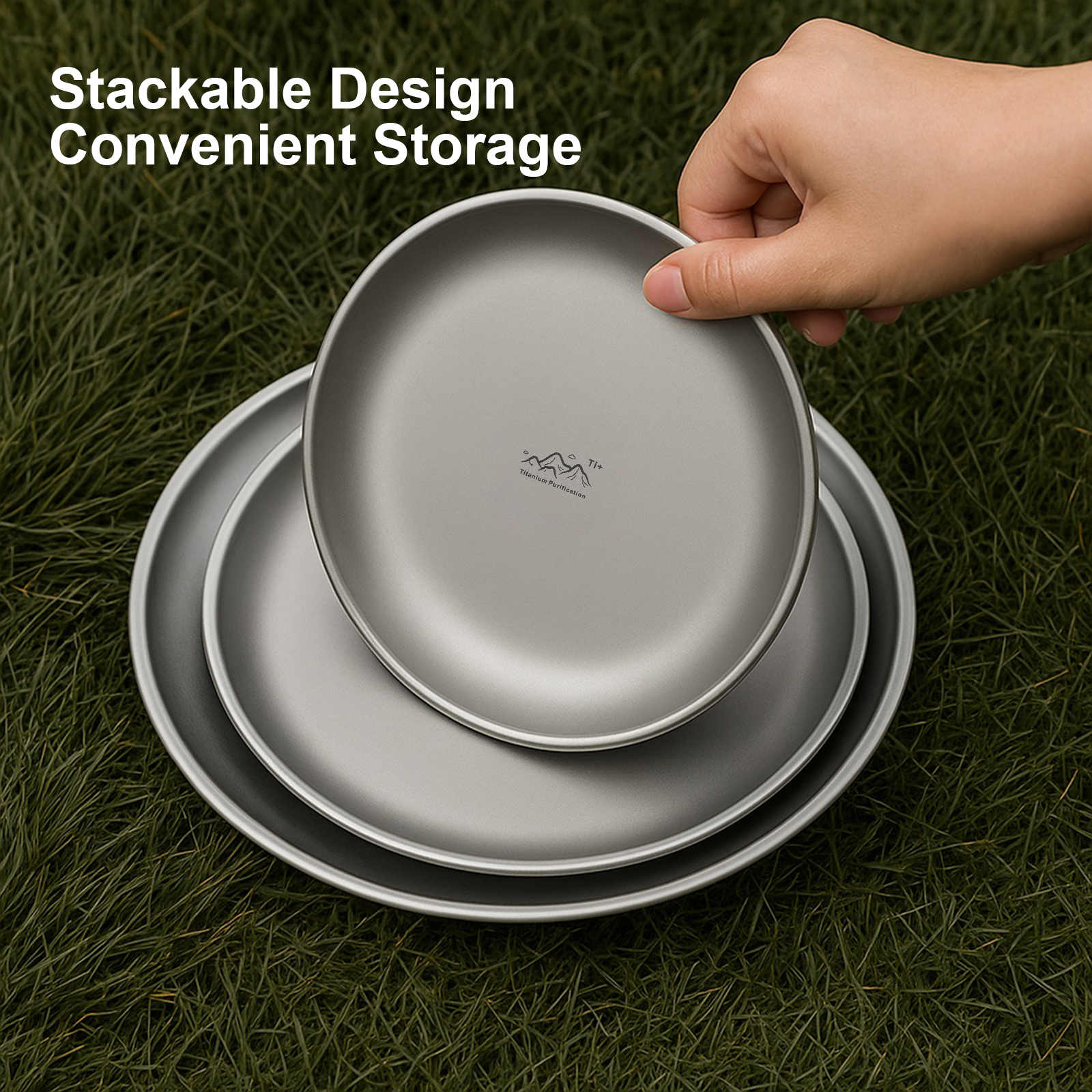 Portable Titanium Purified Sta - Camping Cooking Container ulasan dan harga