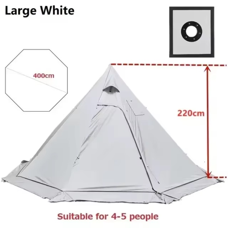 Pyramid Tent With Snow Skirt U - Camping Cooking Snow ulasan dan harga