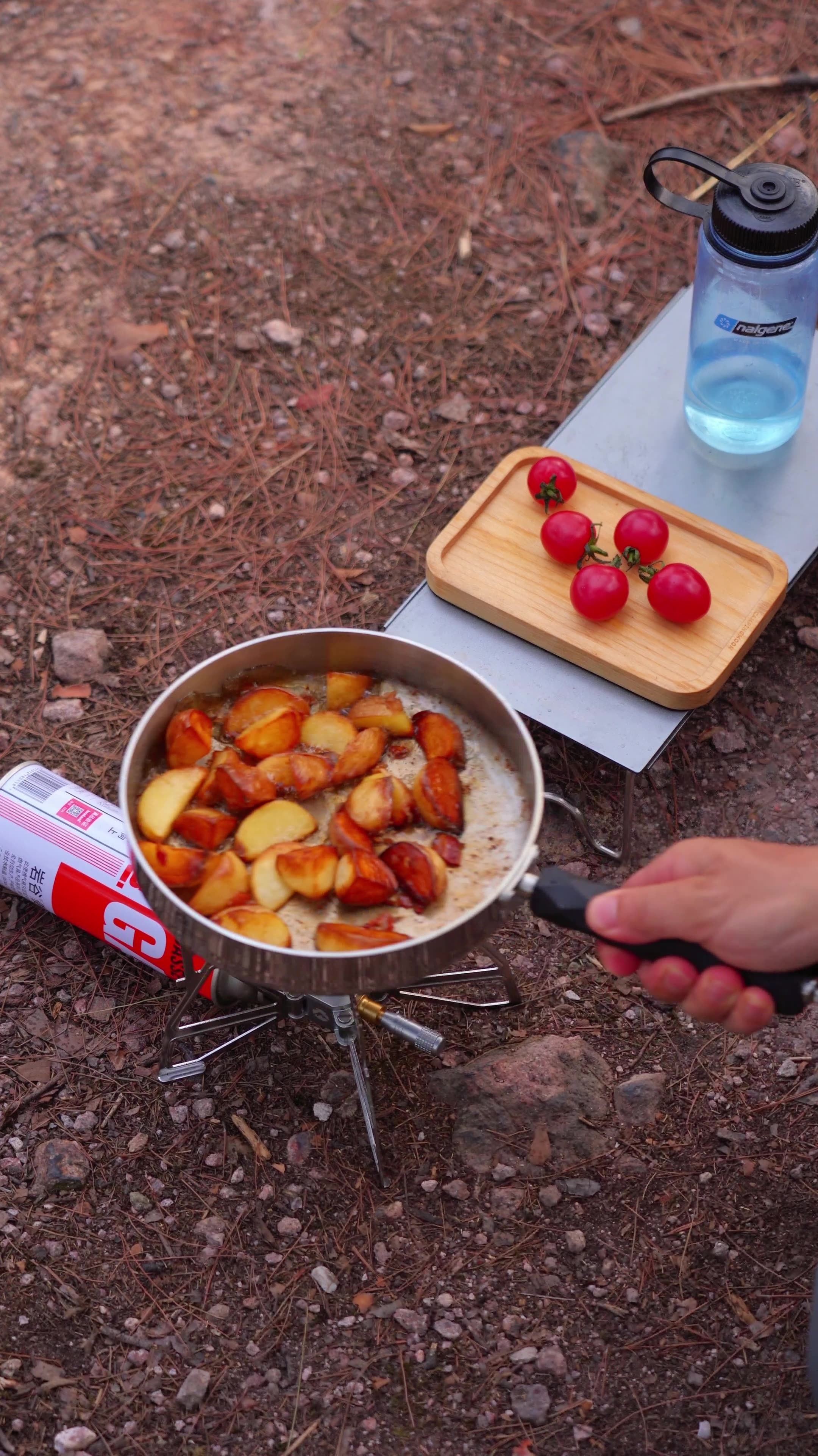 CAMPINGMOON CC-23 camping thre - Camping Cooking Set ulasan dan harga