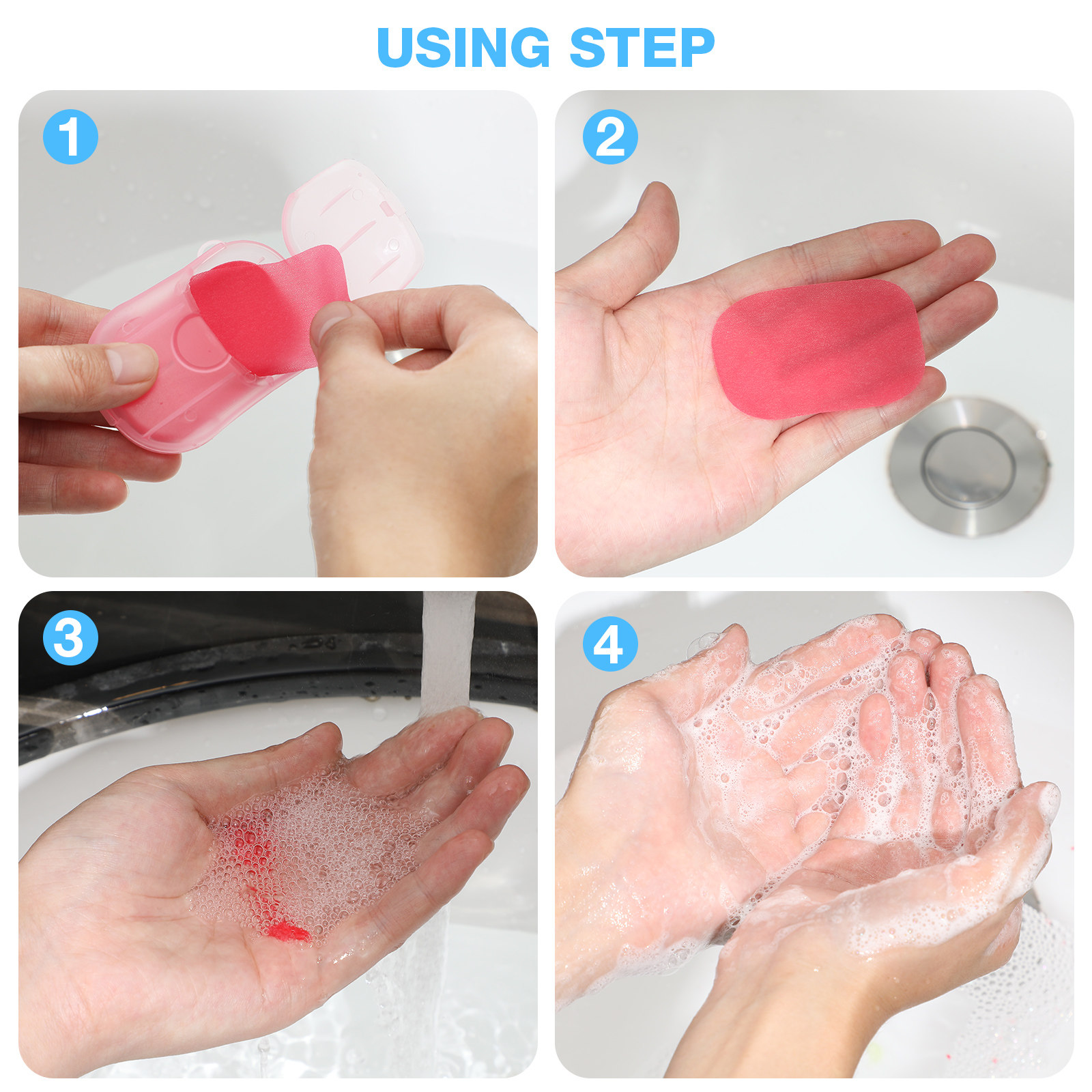 120 Sheets Portable Travel Soa - Biodegradable Soap Camp ulasan dan harga
