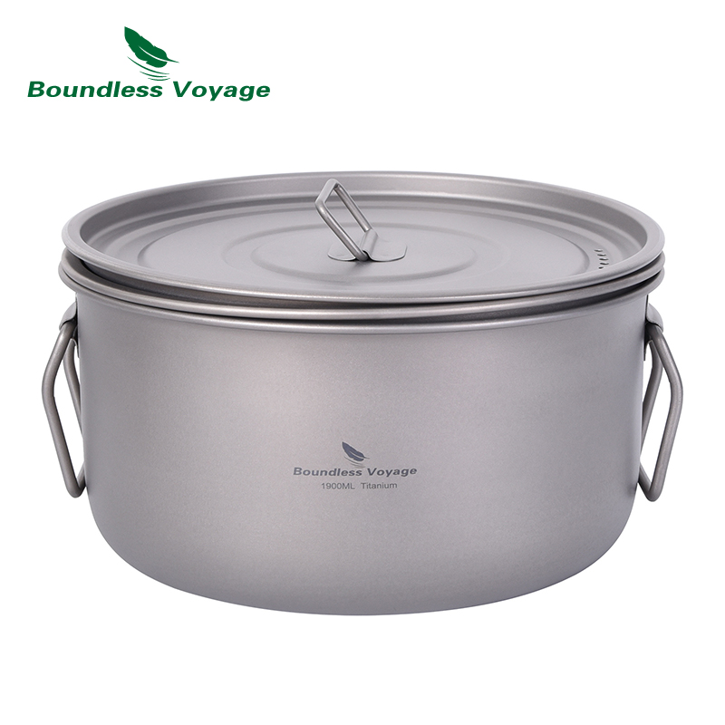 Boundless Voyage Camping Cooki - Camping Cooking Mess Kit ulasan dan harga